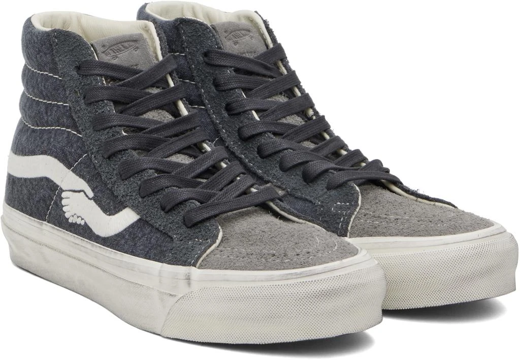 Vans Gray SK8-Hi Reissue 38 Sneakers 4