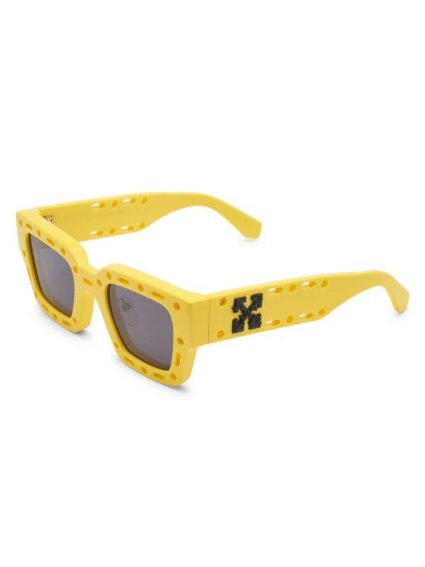 Off-White Mercer Rectangular Sunglasses 2