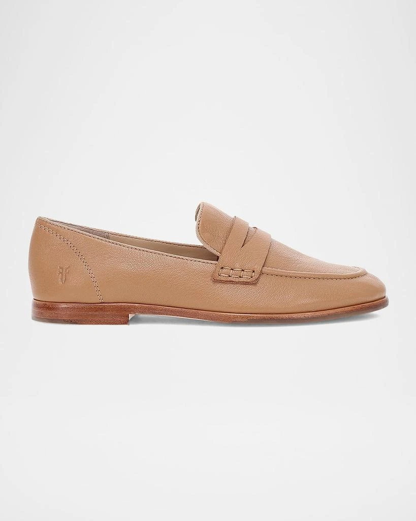 Frye Faith Leather Classic Penny Loafers 1