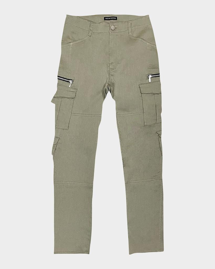 MONFRÈRE Men's Slim Twill Cargo Pants