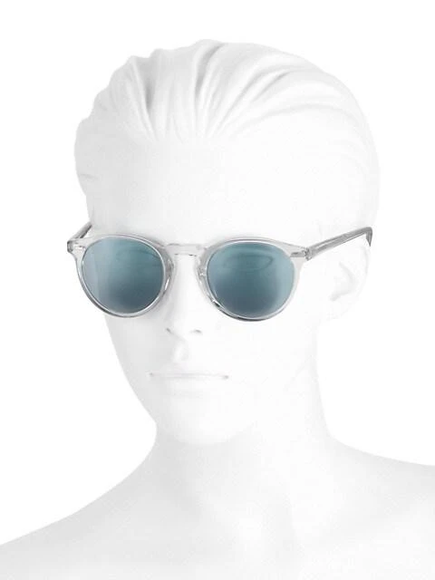 Oliver Peoples Gregory Peck 1962 50MM Round Sunglasses 4