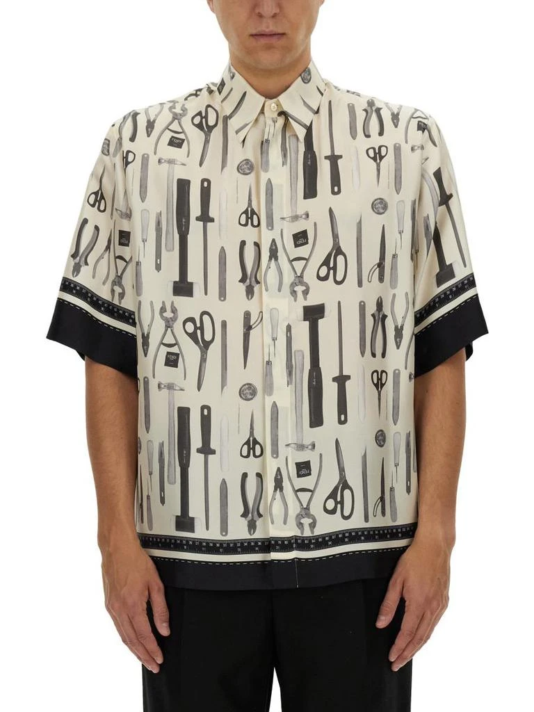 Fendi Fendi Silk Shirt 1