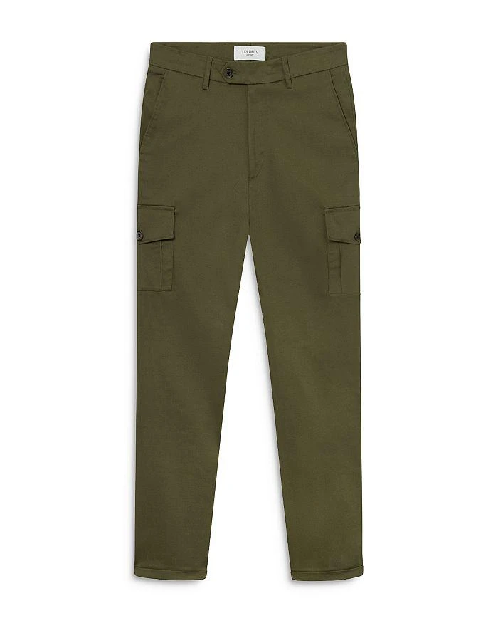 Les Deux Como Cotton Blend Slim Fit Cargo Suit Pants 1