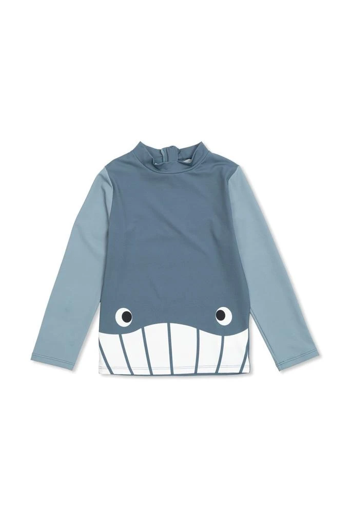 Stella McCartney Stella McCartney Kids Long Sleeved Printed Swim T-Shirt