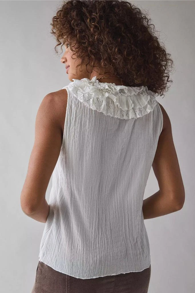 Kimchi Blue Kimchi Blue Clara Cascading Ruffle Tie-Front Tank Top 4