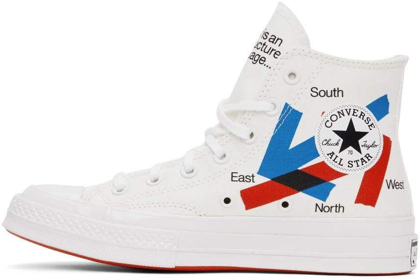 Converse White Patta & Experimental Jetset Edition Chuck 70 Sneakers 3