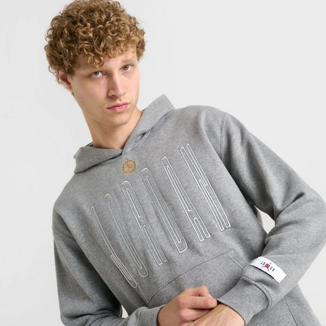 Jordan Men's Jordan Core '84 Gel Graphic Fleece Pullover Hoodie 9