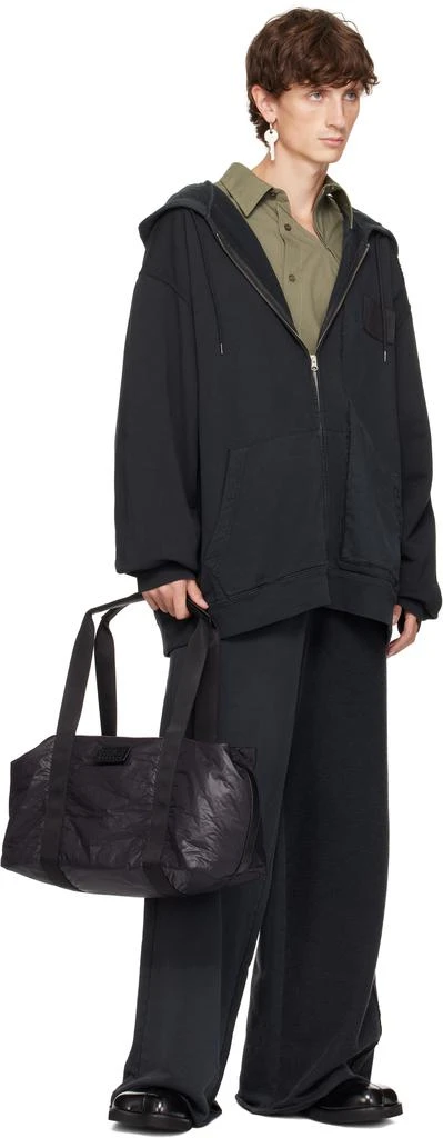 MM6 Black Weekend Duffle Bag 4