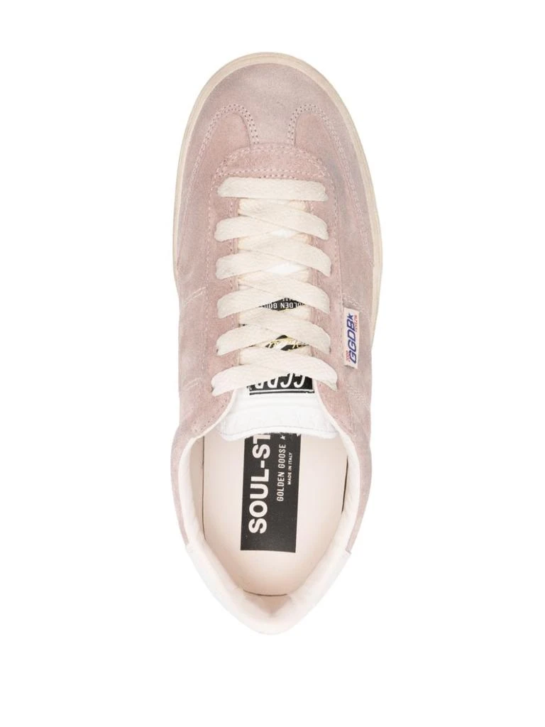 Golden Goose Calf Suede Low-Top Sneakers 4