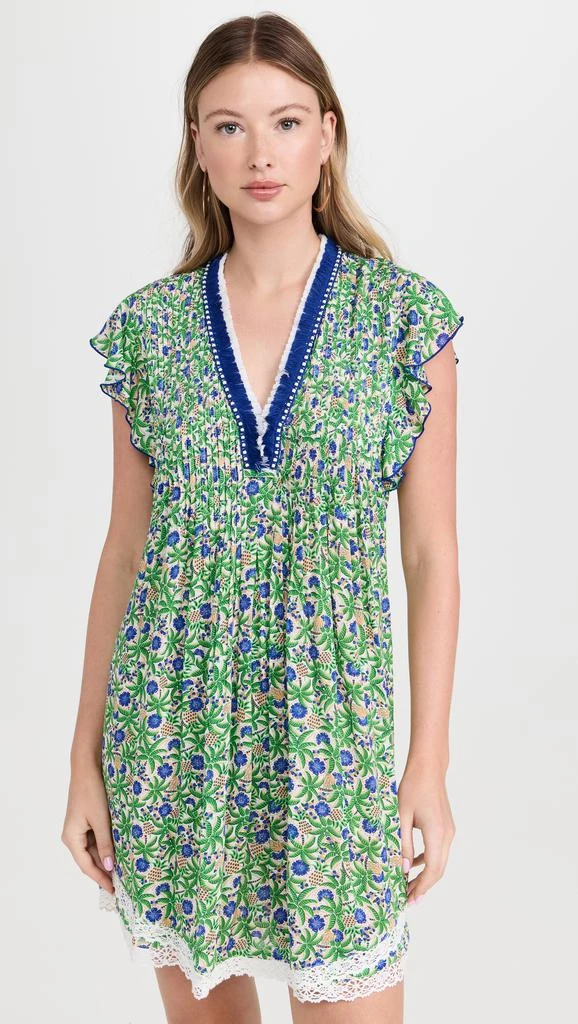 Poupette St Barth Sasha V Mini Dress 6