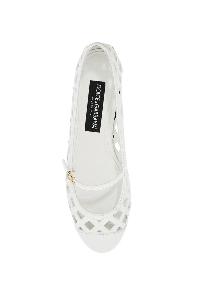 DOLCE & GABBANA 'perforated leather odette 2