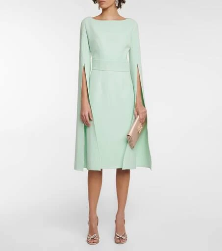 Safiyaa Crêpe midi dress 2