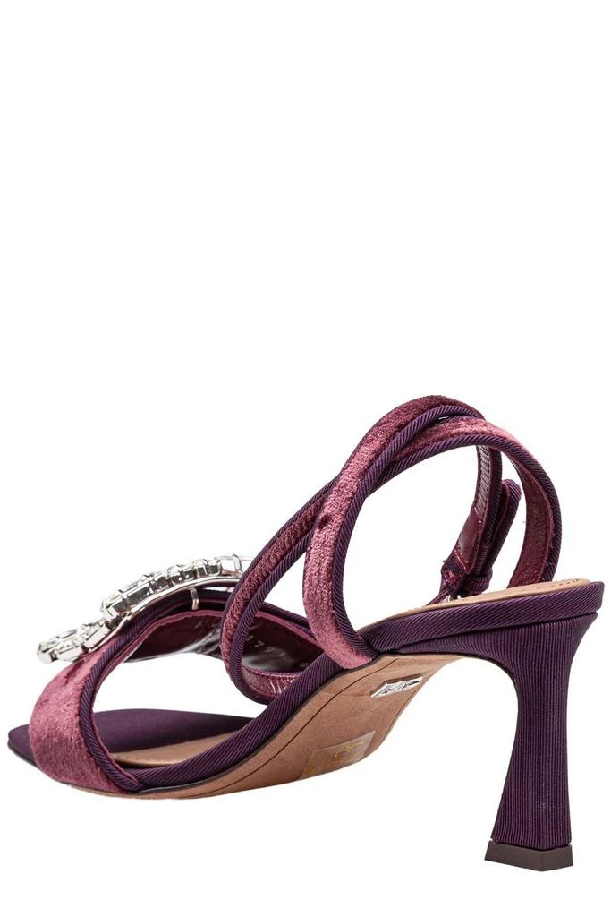 Dolce 
Gabbana Dolce 
Gabbana Embellished Velvet Sandals 3