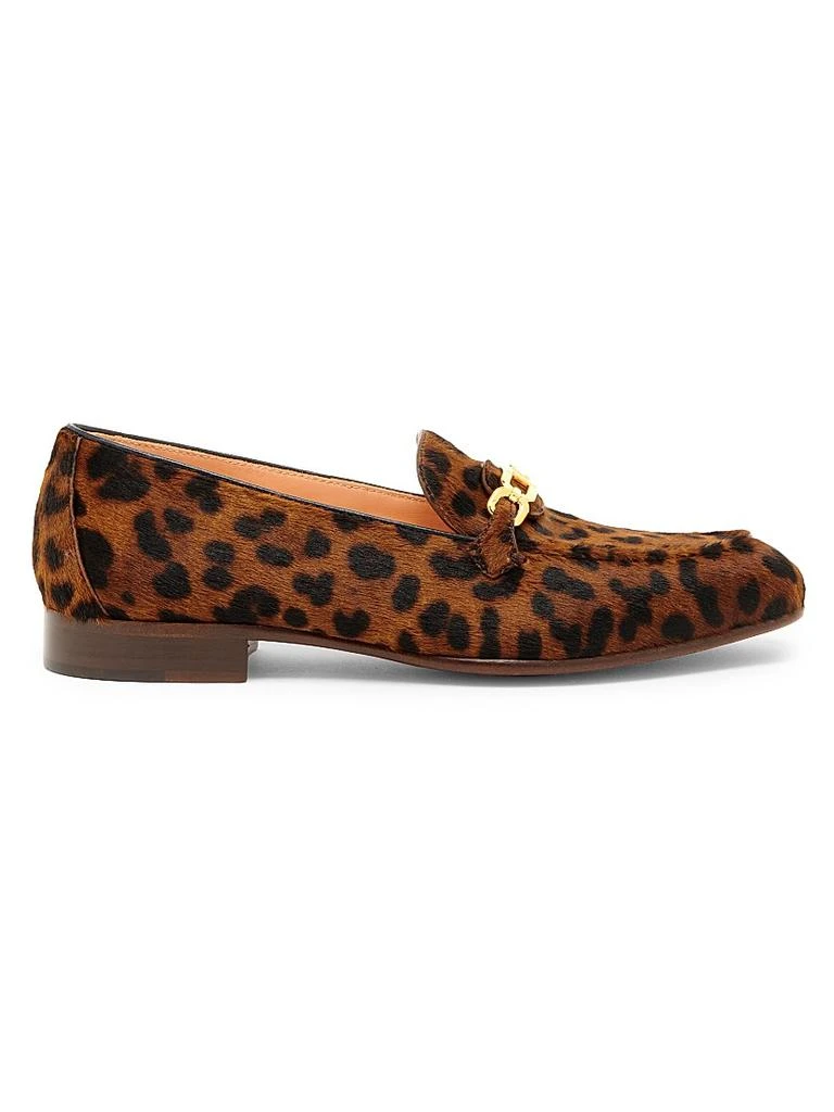 Shop Leopard-Print Calf Hair Loafers on Sale at BeyondStyle  display picture 2