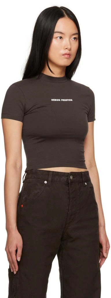 Heron Preston Brown Baby T-Shirt 2
