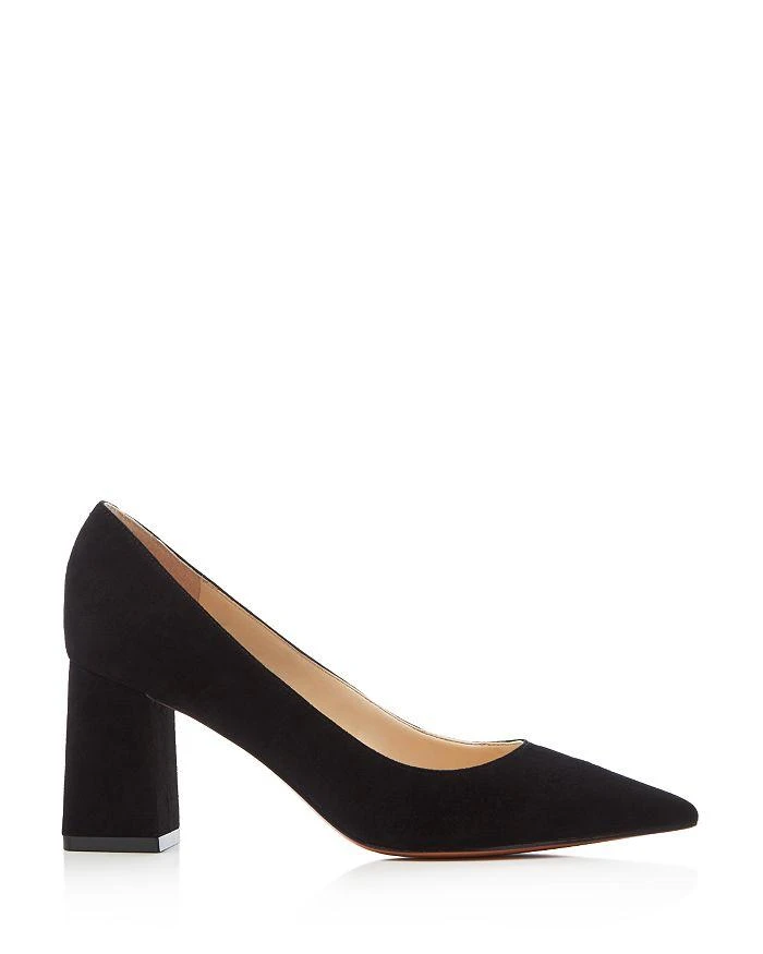Marc Fisher Women's Zala Pointed Toe Block Heel Pumps 3