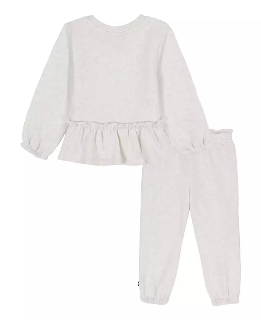 Tommy Hilfiger Baby Girls
 Top and Jogger, 2-Piece Set 2