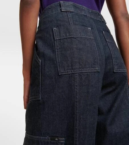 AG Jeans x EmRata Amia high-rise cargo jeans 6