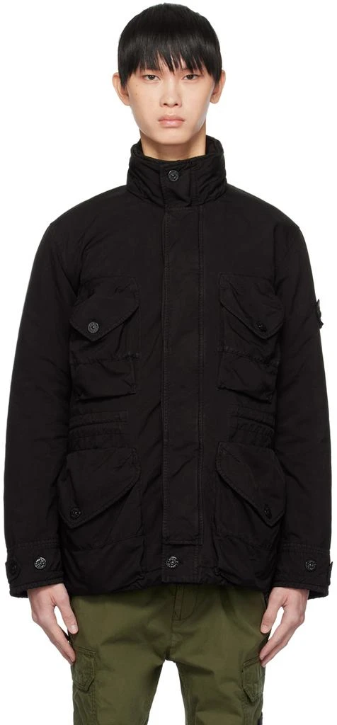 Stone Island Black David-TC Jacket 1