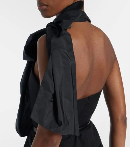 Max Mara Asymmetric virgin wool jumpsuit 7