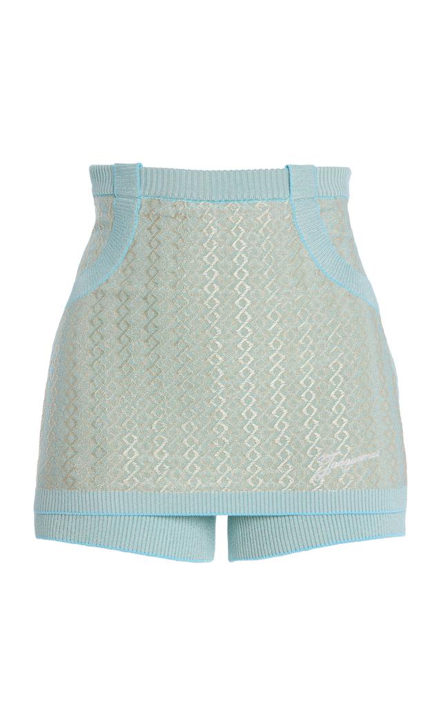 Jacquemus Jacquemus - Marino Mini Skort - Blue - FR 34 - Moda Operandi