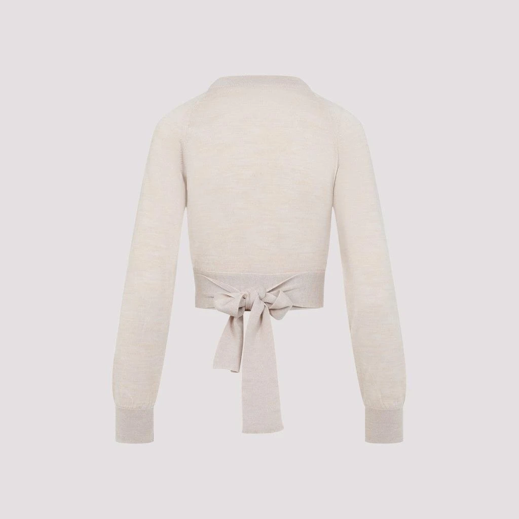 Simone Rocha Cropped Cut Out Window Jumper 2