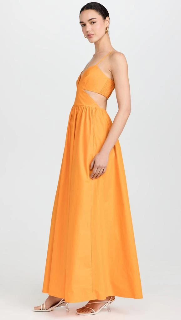 Susana Monaco Poplin Cut Out Open Back Dress 3