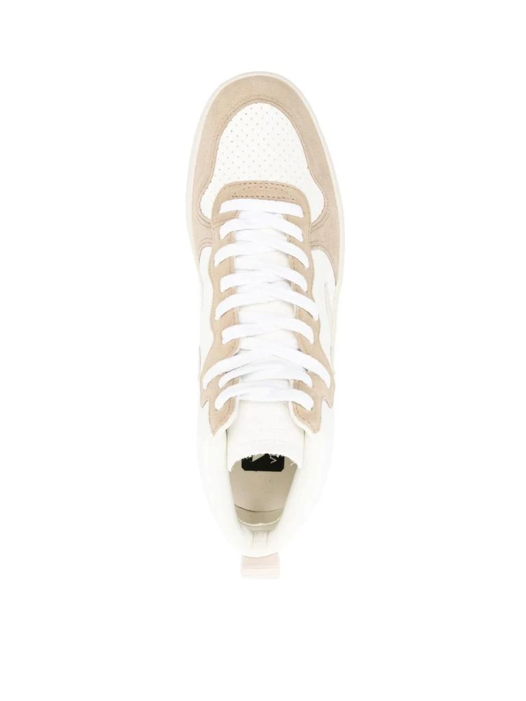 Veja V-15 CHROMEFREE LEATHER SNEAKERS 4