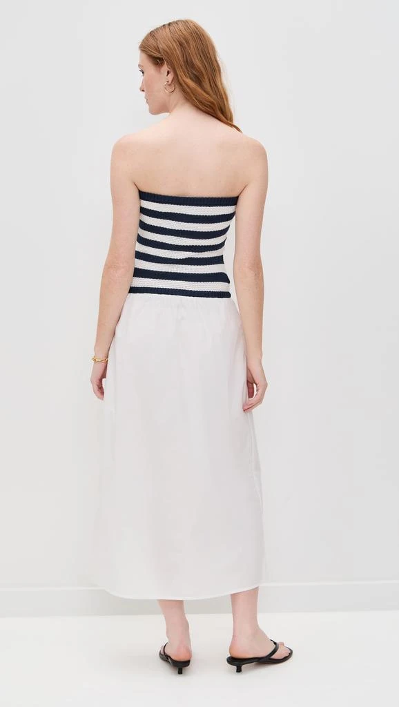 Onia Crochet Knit Poplin Maxi Dress 2