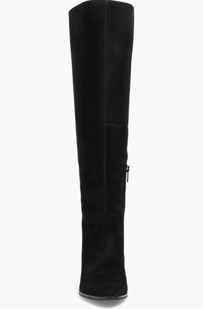Vince Camuto Vince Camuto - Women Suede Leather Block Heel Knee High Boots 4