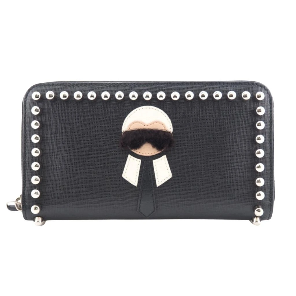 Fendi Fendi Karlito  Leather Wallet  (Pre-Owned) 1