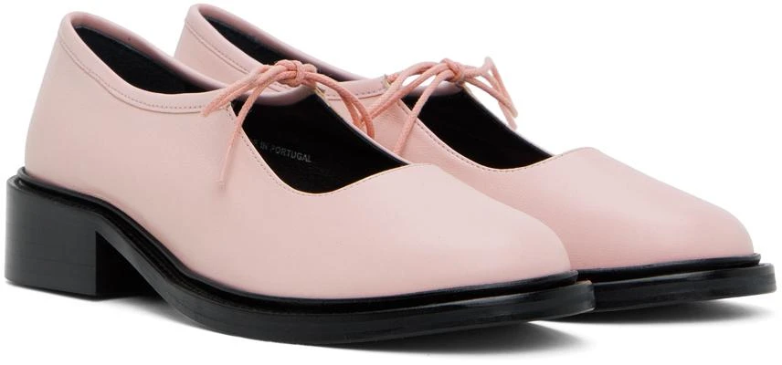 Nicole Saldaña SSENSE Exclusive Pink Fabiana Loafers 4