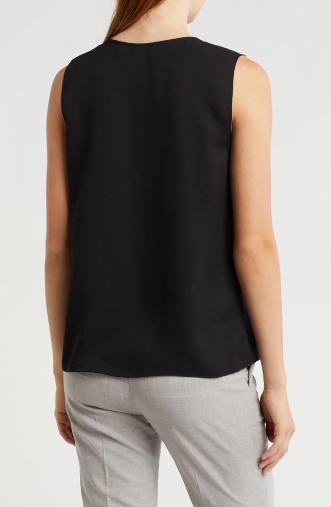Theory Modern Sleeveless Silk Top