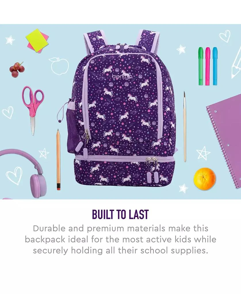 Bentgo Kids Prints 2-in-1 Backpack & Lunch Bag - Unicorn 3