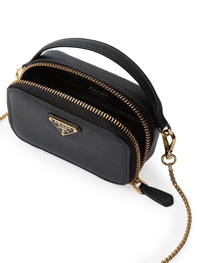 ショルダーバッグ PRADA Saffiano leather mini pouch Prada Saffiano Leather Mini-Pouch: Elegance & Practicality | TikTok