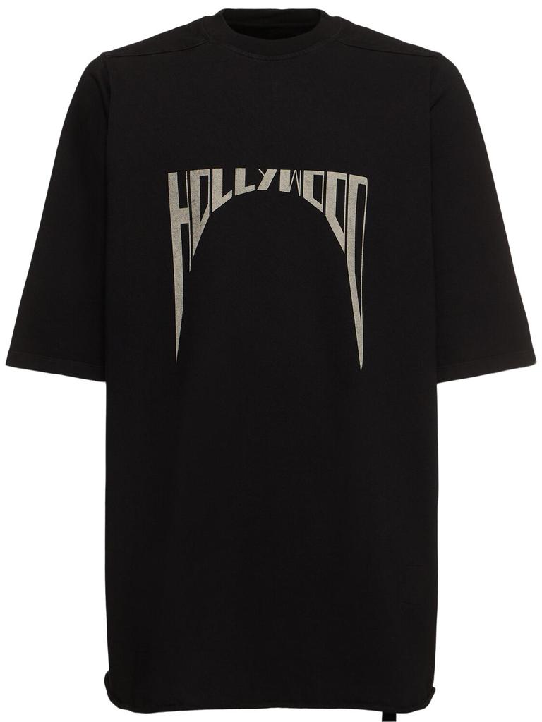 RICK OWENS DRKSHDW Tシャツ カットソー Rick Owens DRKSHDW DRKSHDW Level T-Shirt in black | SVD