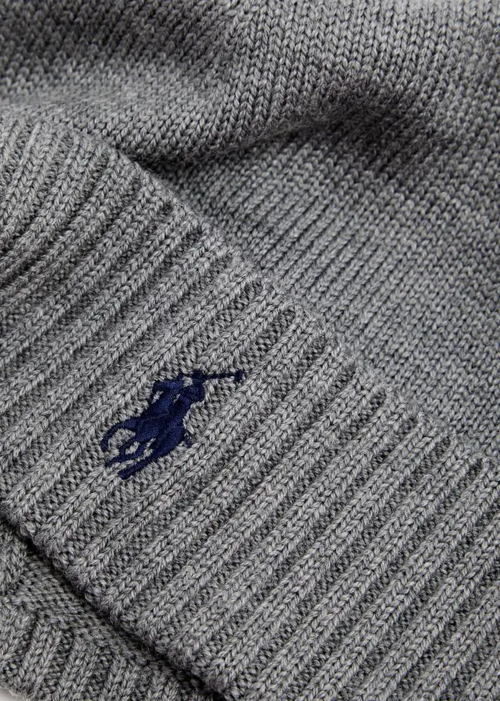 Ralph Lauren Logo-embroidered wool beanie 2