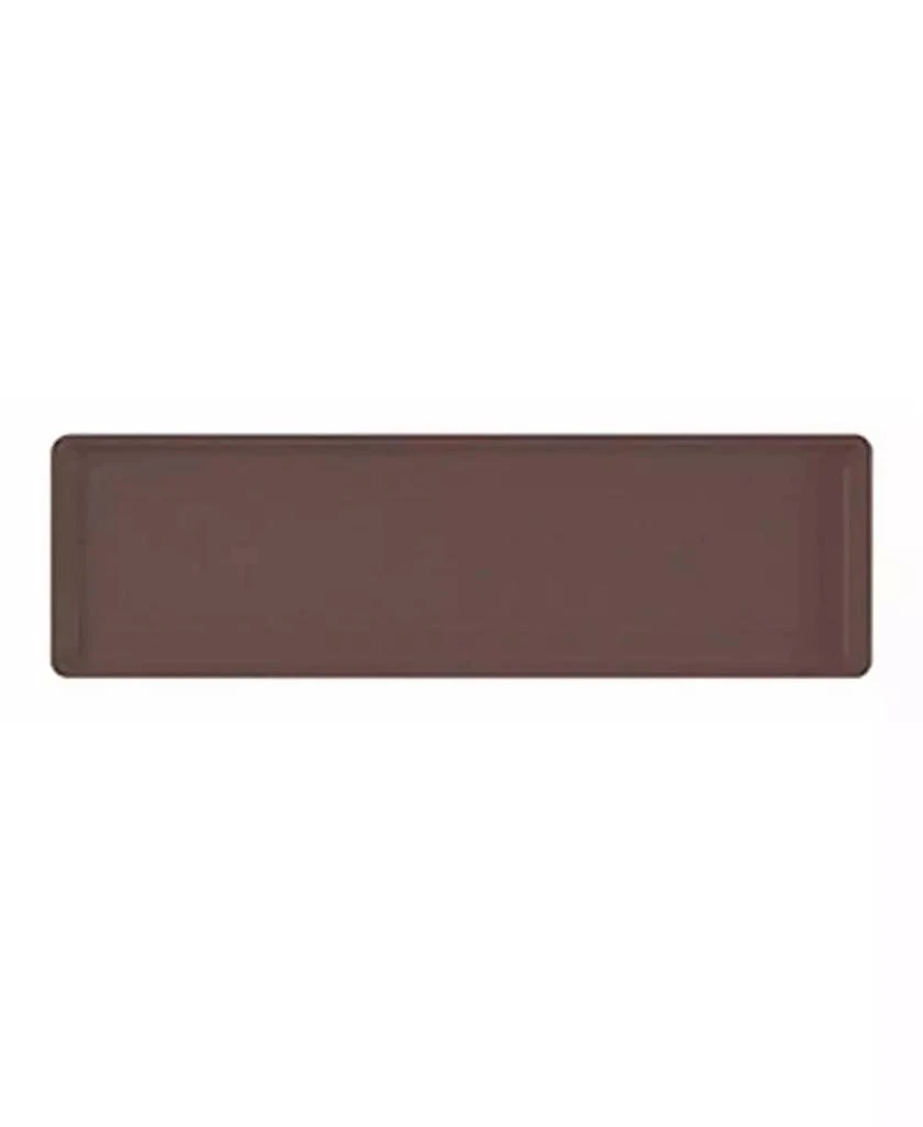 Novelty (#10303) Countryside Flower Box Tray, Chocolate Brown 30"
