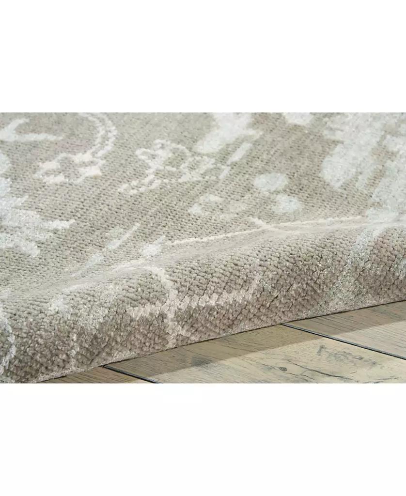 Nourison Elan ELN05 Gray 5'6" x 8' Area Rug