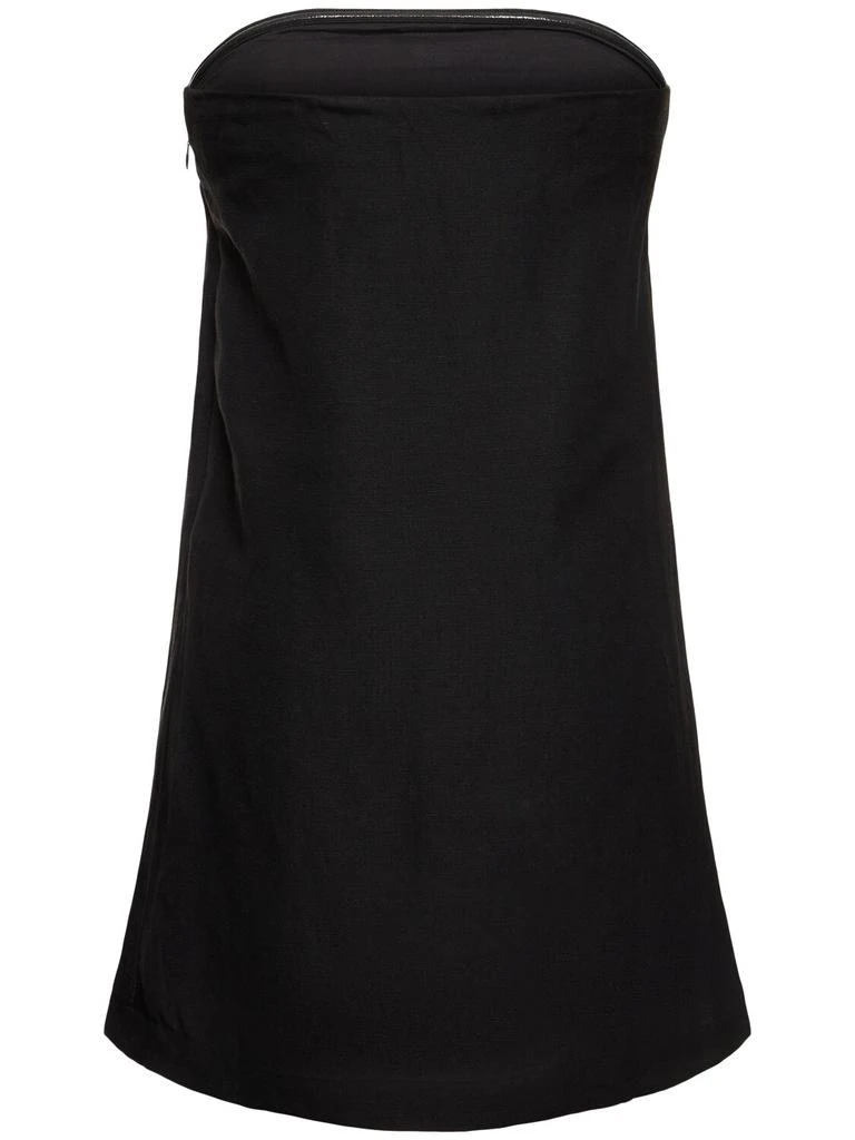 Posse Presley Strapless Viscose Mini Dress 4