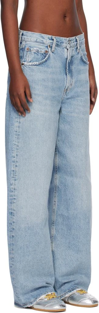 AGOLDE Blue Low Curve Jeans 2