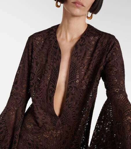 Alexandra Miro Bella lace kaftan 4