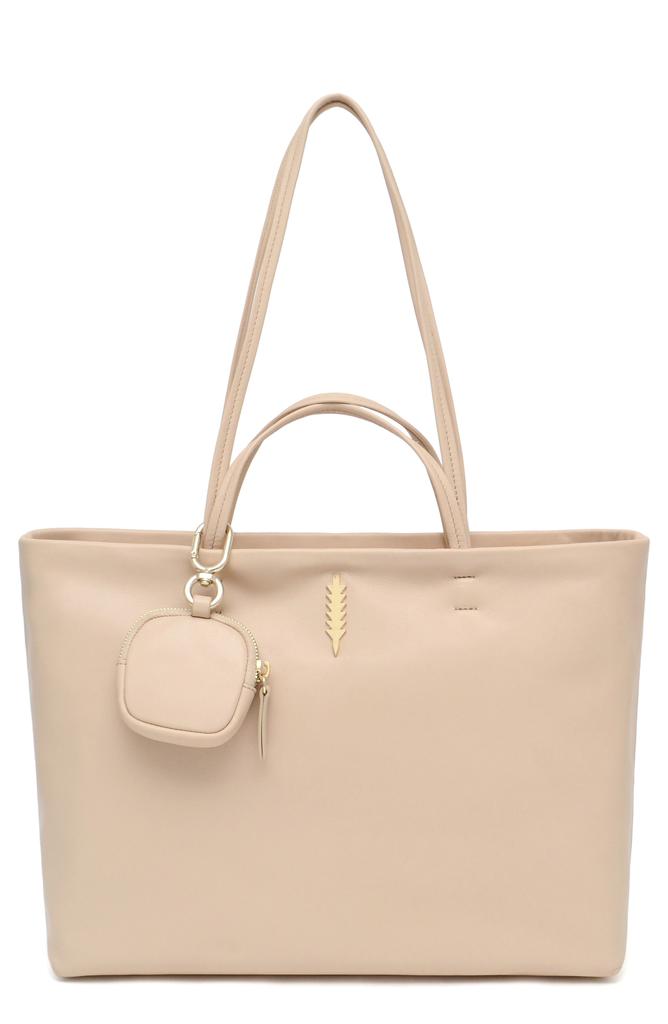 THACKER Liz East/West Leather Tote Bag
