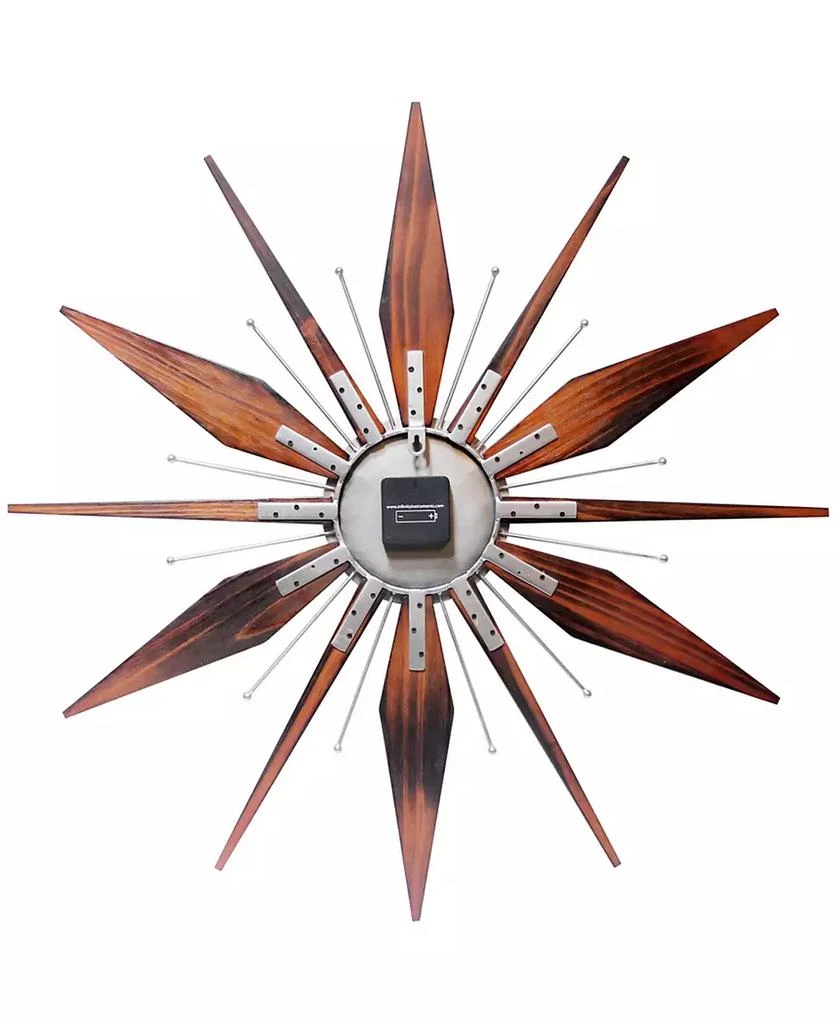Infinity Instruments Starburst Wall Clock 2