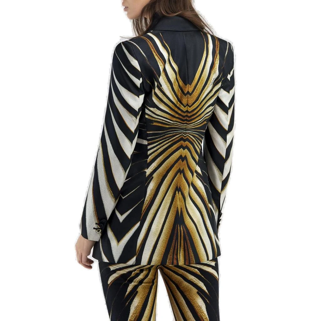 Roberto Cavalli Ray Of Gold Print Jacket  On Sale Now with Up to 19% Off |  Discover Exclusive Deals & Savings at BeyondStyle  Authentic Roberto  Cavalli women|apparel & accessories|outerwear|clothing|adult|coats &
