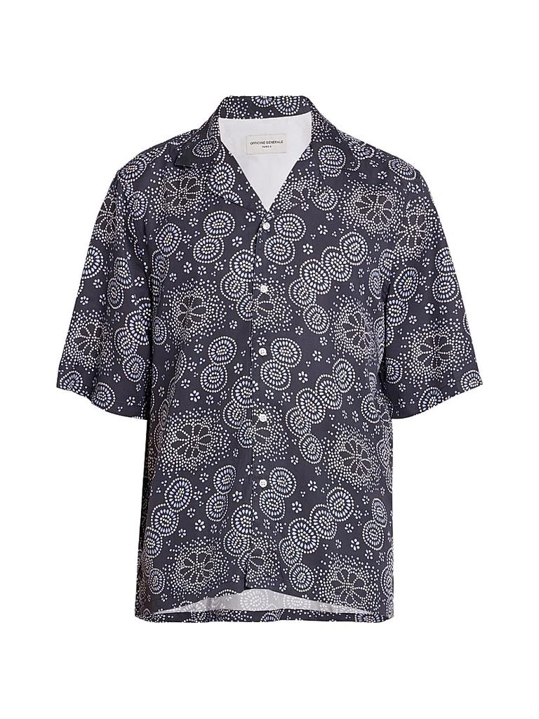 Officine Générale Eren Dots Camp Shirt 1