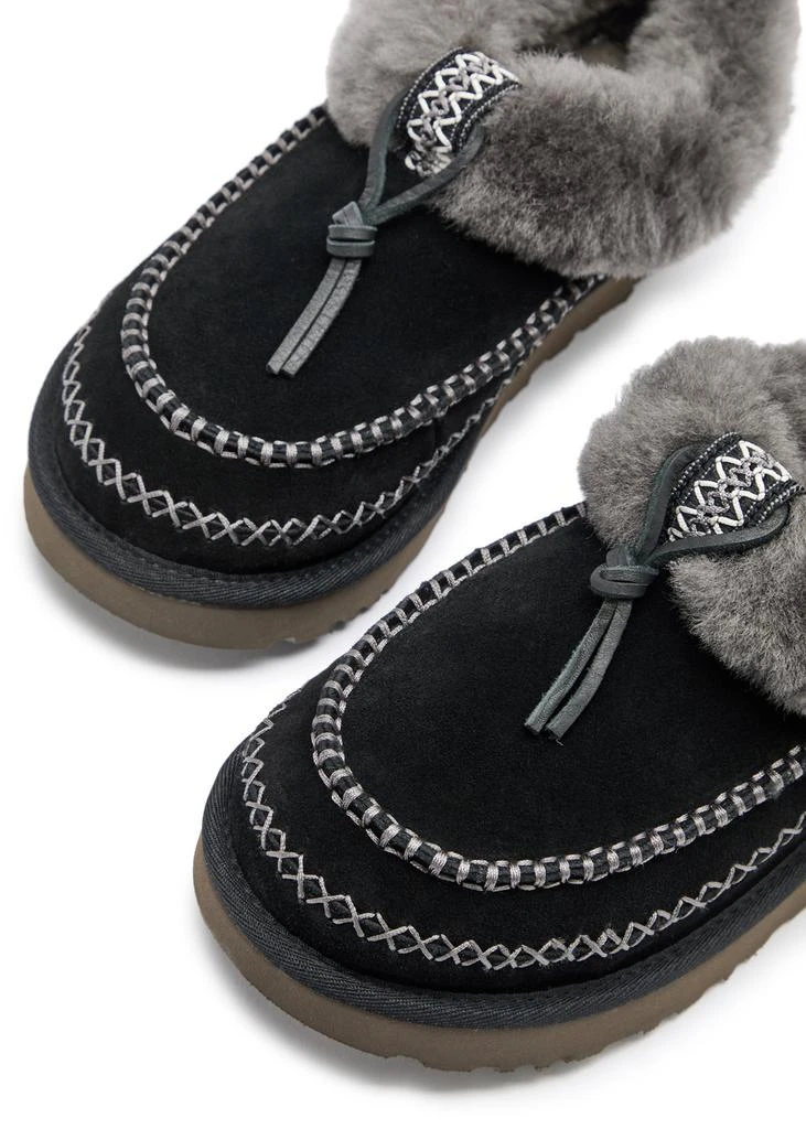 UGG Tasman Alpine suede flatform slippers 3