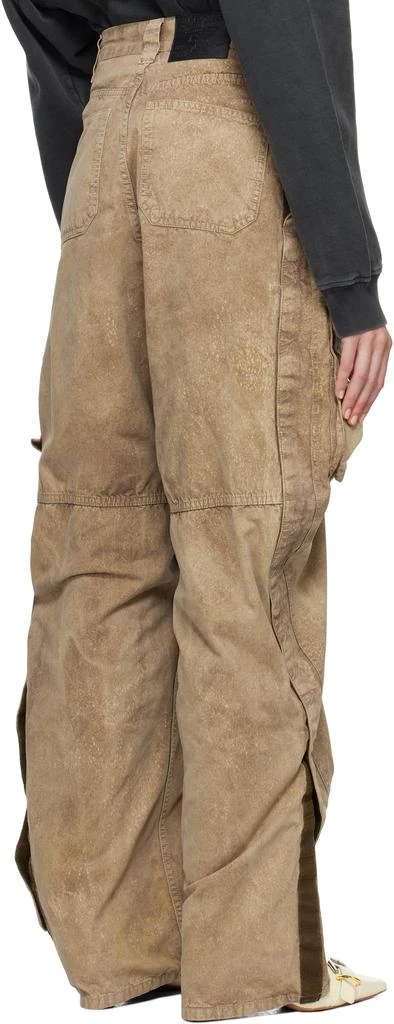 Y/Project Khaki Velcro Cargo Pants 3