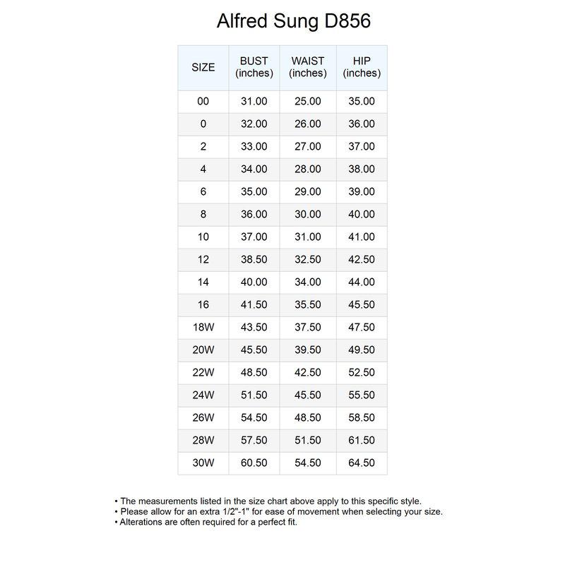 Alfred Sung Strapless Draped Bodice Column Dress With Oversized Bow D856