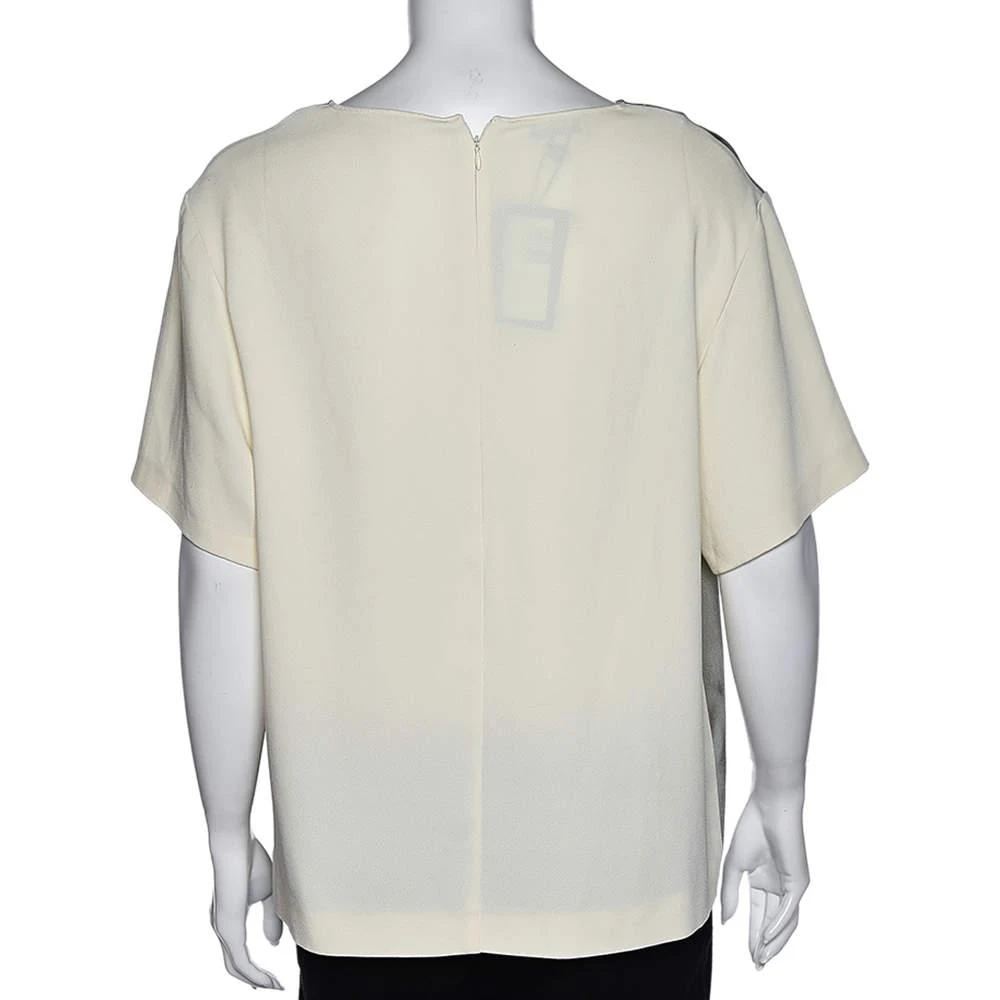 Moschino Moschino Cheap and Chic Multicolored Printed Crepe Blouse L 3